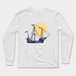 La Gallega Ship Long Sleeve T-Shirt